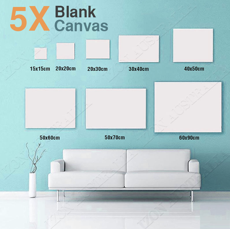 Unframed Canvas & Paper